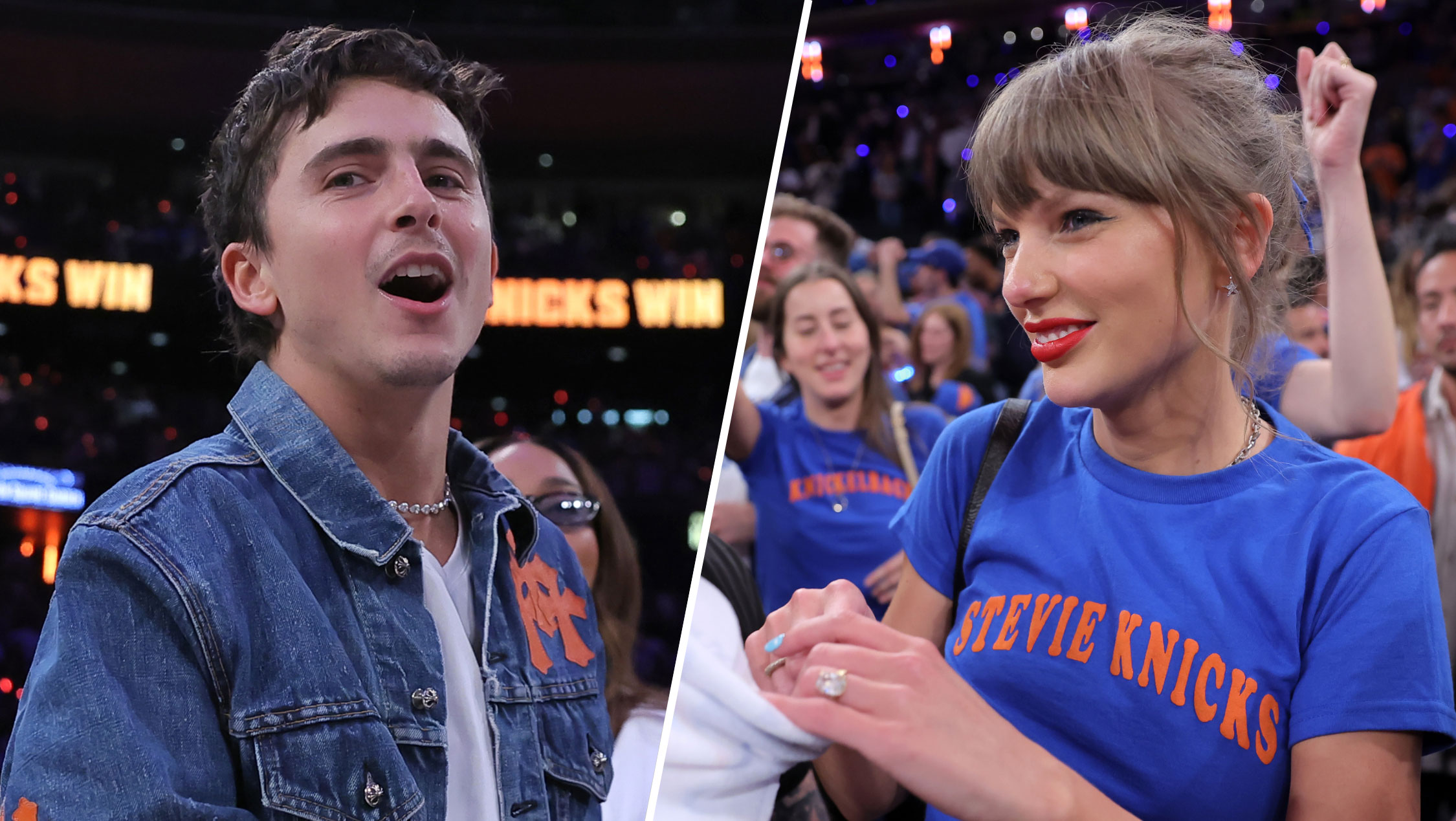 Swift Chalamet Knicks